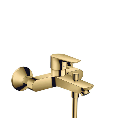 Hansgrohe Talis e mitigeur de baignoire avec inverseur et raccords or poli SW358803