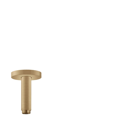 Hansgrohe Plafondbevestiging S - 100 mm - geborsteld brons SW358880