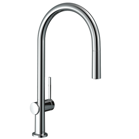 Hansgrohe Talis m54 - 1 greeps keukenmkr - 210 met uittrekb uitloop - sbox - hoogglans chroom SW528871