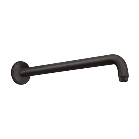 Hansgrohe Douchearm - zonder kogelgewricht G1/2 - 39cm 90graden - inclusief rozet - mat zwart SW492798
