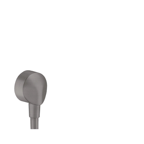 Hansgrohe Fixfit Muuraansluitbocht E - zonder terugslagklep - zwart chroom SW528793