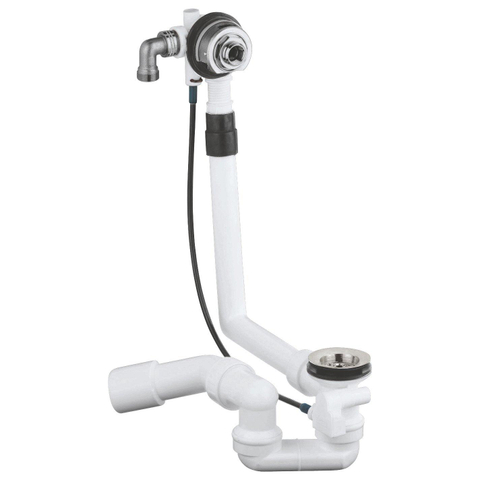 Grohe Talentofill Badafvoer - badvuller - voor normale baden - Supersteel (RVS) SW444190