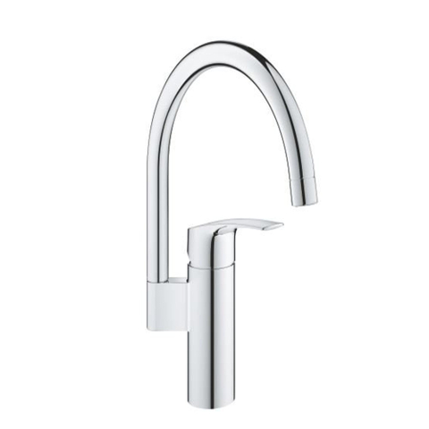 GROHE Eurosmart Mitigeur de cuisine - haut - bec orientable - chrome SW536486