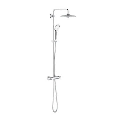 GROHE Euphoria system 260 colonne de douche thermostatique avec tête de douche euphoria + 110 douchette de massage ronde chromée SW536450