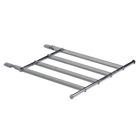 Duravit Duravital Emmerrooster - met bevestigingsset - hoogglans chroom 0291274