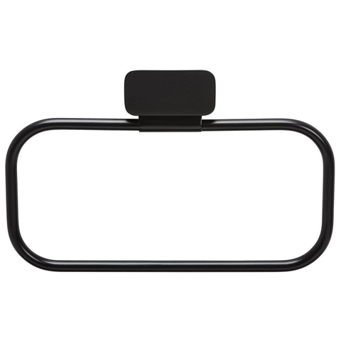 Geesa Shift Handdoekring Zwart SW641301