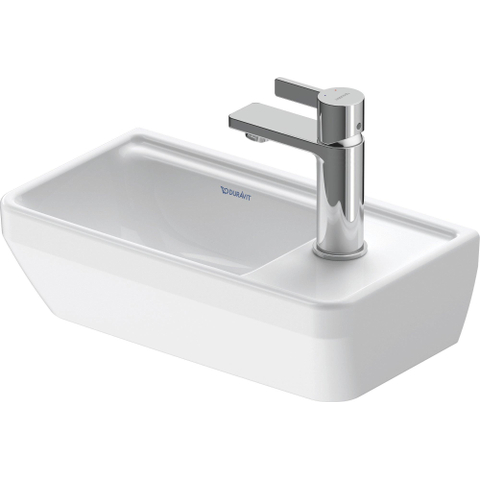 Duravit D-neo Fontein - met kraangat rechts - zonder overloop - 40x22x14cm - wit SW544121
