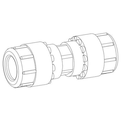 Wisa Simplast koppeling tyleen x tyleen 20mm 7901563