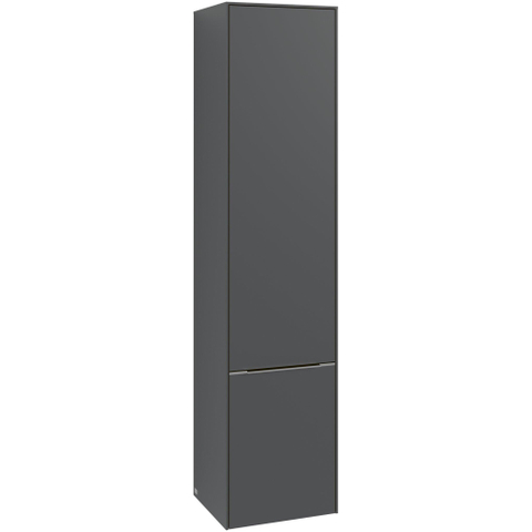 Villeroy & Boch Subway 3.0 kast hoog - 171x40 - 2 deur - 1 schap links - Arizona Oak (hout) SW641519
