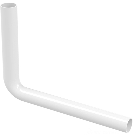 Wisa valpijpbocht - 28x40cm - 5cm - voor closet - wit SW111161