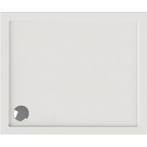 Wisa Maia Douchebak 90x75x5cm afvoer 90mm rechthoek Acryl Wit SW117940
