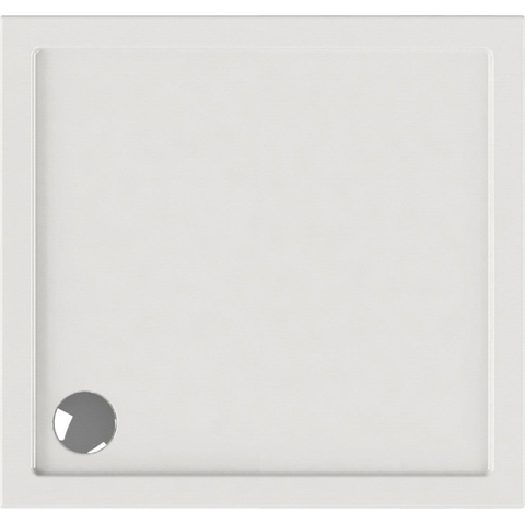Wisa Maia Douchebak 80x75x5cm afvoer 90mm rechthoek Acryl Wit SW117936