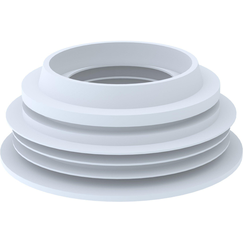 Wisa valpijpverbinder - voor hooghangend reservoir nks 102 0770698