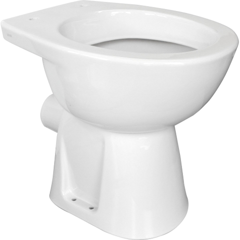Wisa Sydney cuvette de toilettes à fond creux pk outlet 6cm raised white 0711141