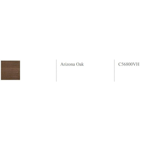 Villeroy & Boch Subway 3.0 wastafelonderbouwkast - met 4 laden - met grepen aluminium glanzend - 127.2x57.6x47. - Arizona Oak (hout) SW641572