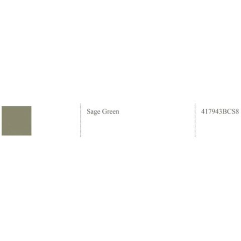 Villeroy & Boch Artis opzetwastafel - 43x43cm - zonder kraangat - zonder overloop - Sage Green (glans groen) SW644115