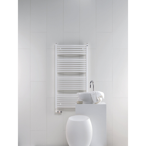 Zehnder Zeno Radiateur sèche-serviettes 170x75cm Acier Blanc brillant 7612177