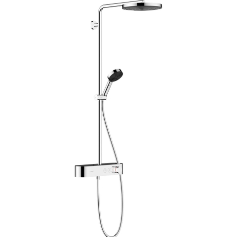 Hansgrohe Pulsify s Showerpipe - 260 - 1jet - ecosmart - met ShowerTablet - select - 400 - hoogglans chroom SW651079