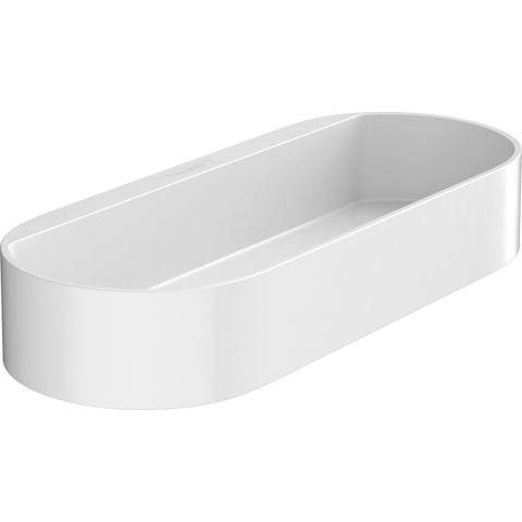 Hansgrohe Wallstoris Opbergbakje - 25x3.9x10cm - mat wit SW651301