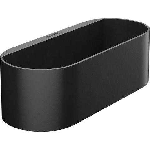 Hansgrohe Wallstoris Opbergbakje - 25x7x10cm - mat zwart SW651135
