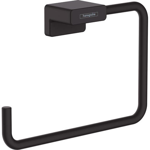 Hansgrohe AddStoris Q handdoekring - mat zwart SW651115