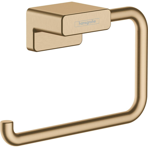 Hansgrohe AddStoris Q closetrolhouder - zonder klep - geborsteld brons SW651155