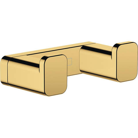 Hansgrohe AddStoris Q handdoekhaak dubbel - goud SW651143