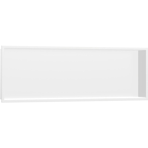 Hansgrohe XtraStoris Original Inbouw Nis - 30x90x10cm - geïntegreerd frame - mat wit SW651292