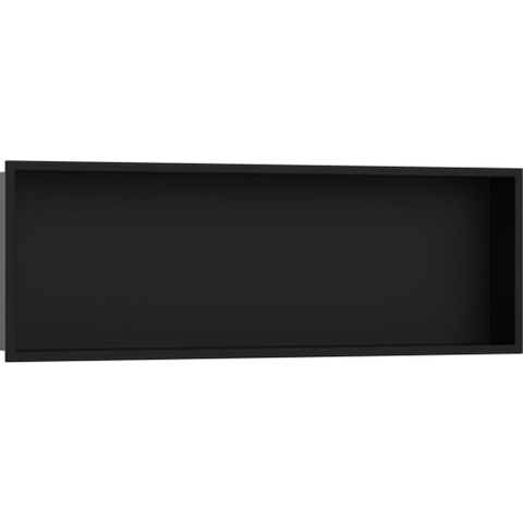 Hansgrohe XtraStoris Original Inbouw Nis - 30x90x10cm - geïntegreerd frame - mat zwart SW651576