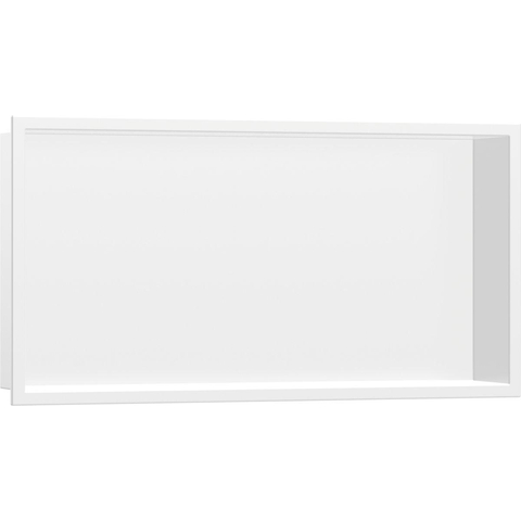 Hansgrohe XtraStoris Original Inbouw Nis - 30x60x10cm - geïntegreerd frame - mat wit SW651586