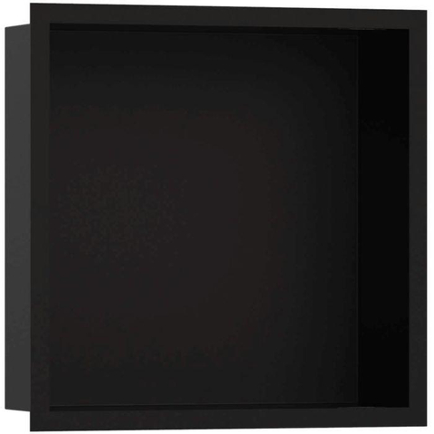 Hansgrohe XtraStoris Individual Inbouw Nis - 30x30x10cm - designframe - mat zwart SW651470