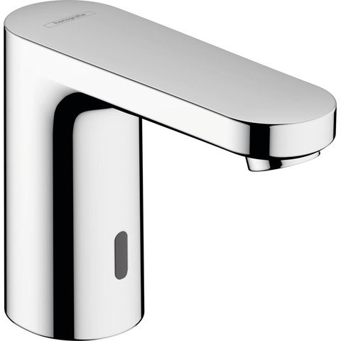 Hansgrohe Vernis Blend wastafelkraan elektronisch 6V koud water - hoogglans chroom SW651355