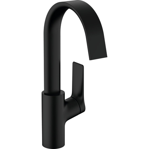 Hansgrohe VIVENIS Eengreeps wastafelmengkraan - 210 met draaibare uitloop - zonder afvoer - mat zwart SW642498
