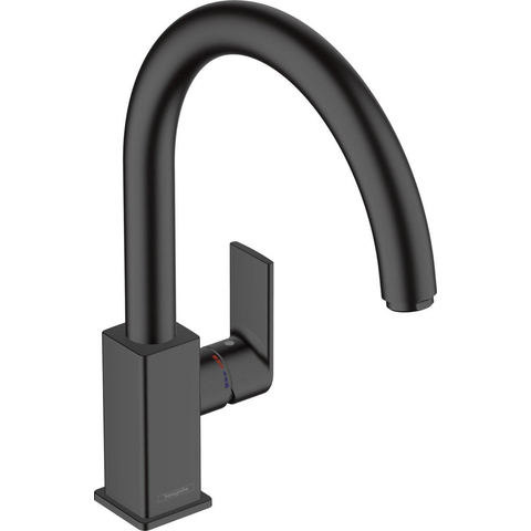 Hansgrohe Vernis shape m35 Eengreeps keukenmengkraan - met draaibare uitloop - mat zwart SW651931