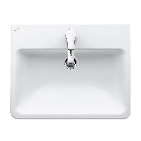 Laufen Pro S lavabo - 56x44x17.3cm - 1 trou de robinet - blanc 0083334
