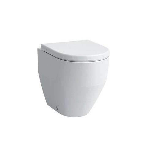Laufen Pro WC sur pied 36x53x43cm à fond creux back to wall sans bride Evacuation horizontale Vario (70 ou 125) céramique blanc SW652866