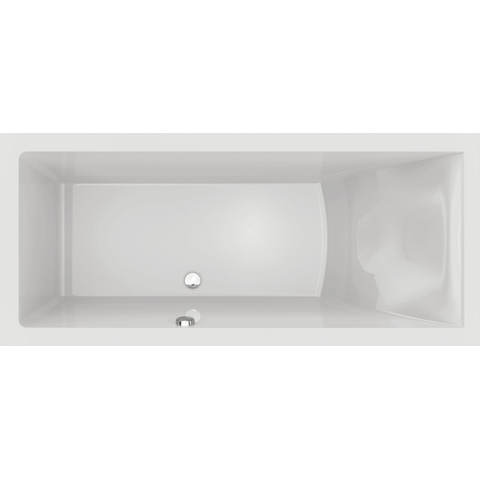 Wavedesign by wisa cerus baignoire encastrée 190x90cm acrylique rectangle blanc brillant SW680722