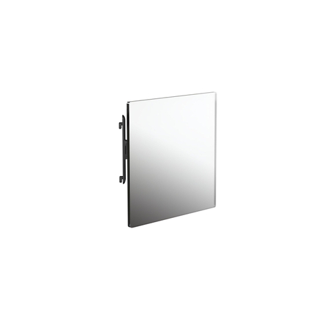 Royal plaza Parri spiegel niet vergrotend 26x26x7,5cm mat zwart OUTLETSTORE STORE44876