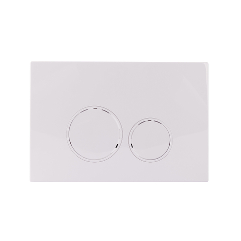 Starbluedisc Doppio bedieningsplaat voor Geberit UP100/UP320/UP720 reservoir wit OUTLETSTORE STORE42263