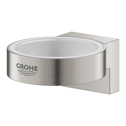 Grohe Selection Wandhouder - voor zeepdispenser/glas - Supersteel (RVS) SW444076