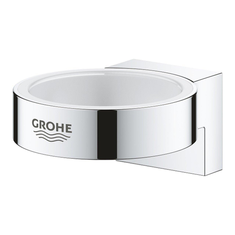 GROHE Selection Support mural - pour distributeur de savon/verre - chrome SW444131