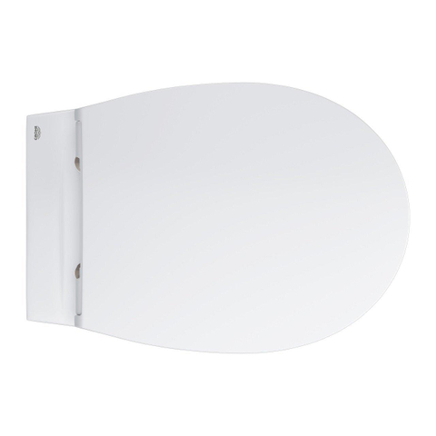 GROHE Solido Bau WC suspendu à fond creux sans bride 36.8x53.1cm 6/3L incl abattant blanc SW707018