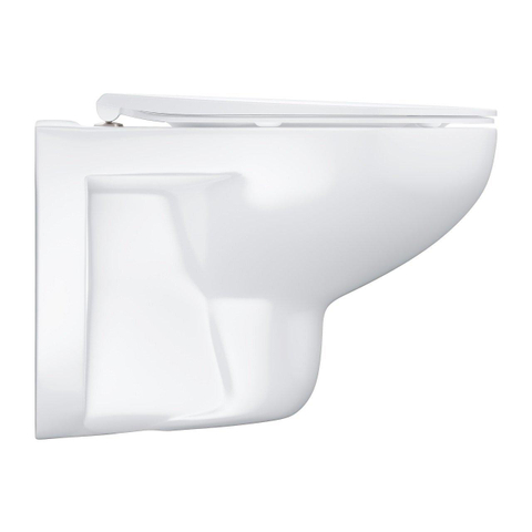 GROHE Solido Bau WC suspendu à fond creux sans bride 36.8x53.1cm 6/3L incl abattant blanc SW707018
