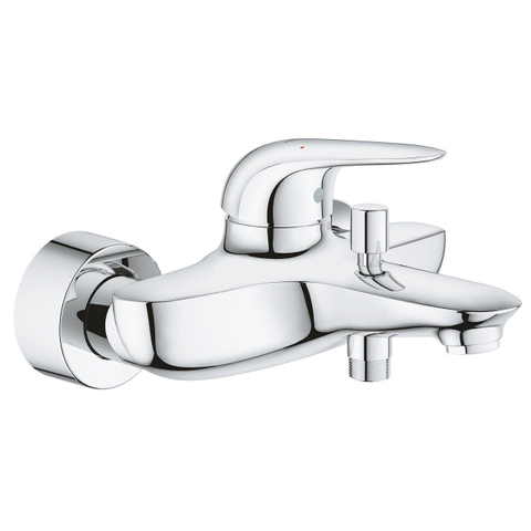 Grohe Wave New Badkraan - met omstel - met koppelingen - chroom SW87121