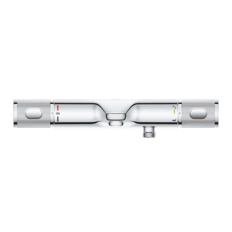 GROHE Grohtherm thermostatische opbouw badmengkraan chroom - licht beschadigd-OUTLETSTORE STORE43430