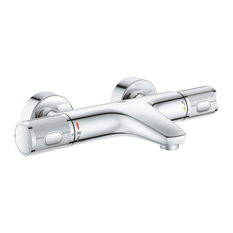 GROHE Precision Feel mitigeur baignoire thermostatique à encastrer avec bec fixe Chrome SW706427