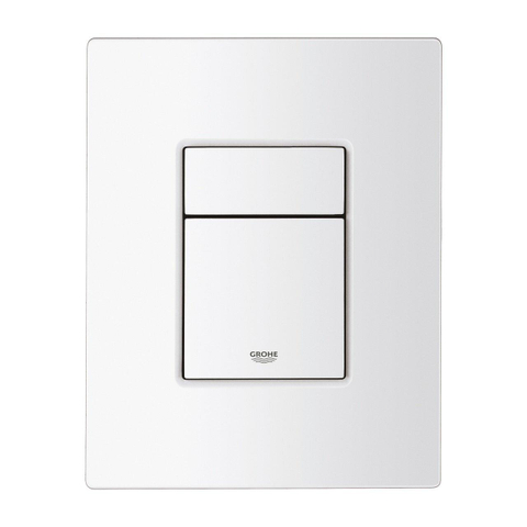 Grohe Even Bedieningsplaat - dualflush - 2-knops - alpine wit 0701179
