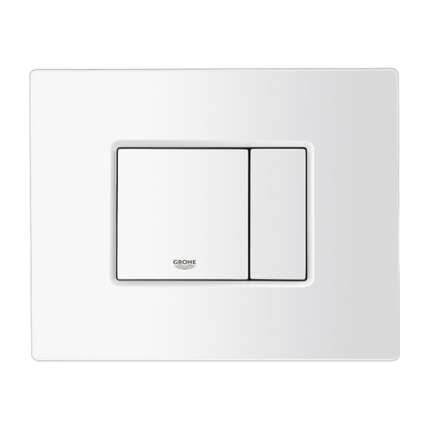 Grohe Even Bedieningsplaat - dualflush - 2-knops - alpine wit 0701179