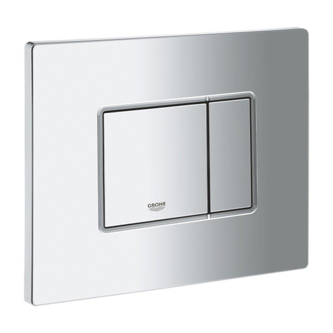 Grohe Even Bedieningsplaat - dualflush - 2-knops - chroom 0701178