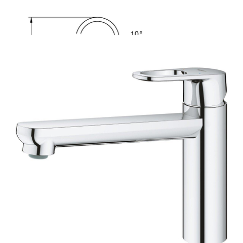 GROHE robinet de cuisine start flow - bas - chrome SW706249